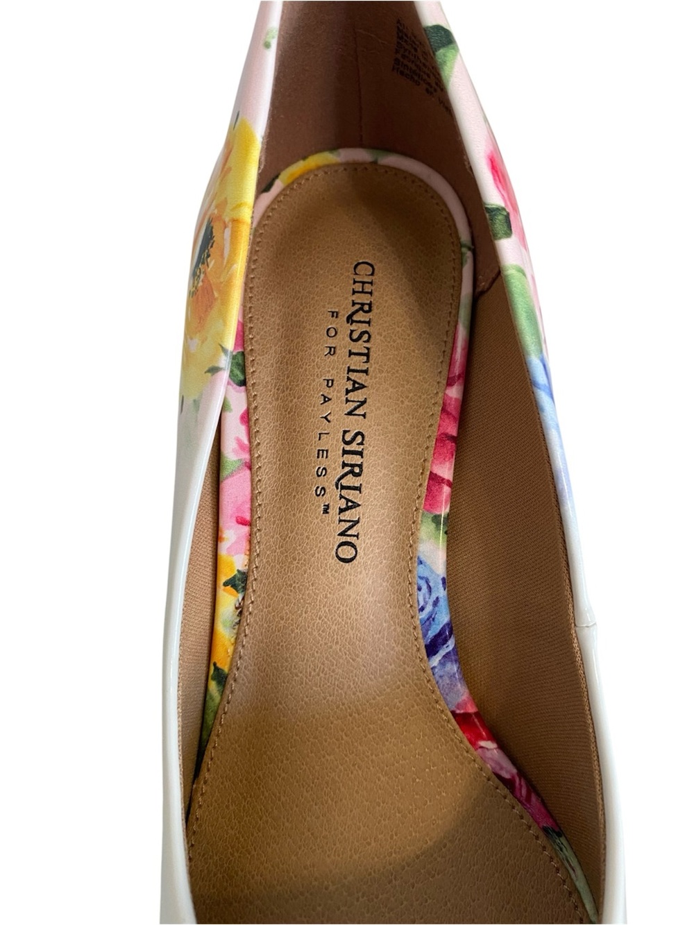 Christian Siriano Habit Floral Pointed Toe Stiletto Heels Women’s 7.5 - Picture 8 of 14